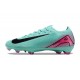 Bota Nike Zoom Mercurial Vapor 16 Elite FG Cian Negro Rosa