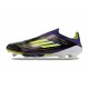 Botas de Futbol adidas F50 + LL FG Morado Unity Blanco Limón Lúcido