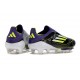 Botas de Futbol adidas F50 + LL FG Morado Unity Blanco Limón Lúcido