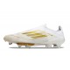 adidas F50 + LL FG Adidas F50 + Sin Cordones FG Ftwr Blanco Dorado Met