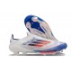 Botas de Futbol adidas F50 + LL FG Ftwr Blanco Azul Lúcido Rojo