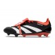 Botas Adidas Predator Elite Foldover Tongue FG Negro Blanco Rojo