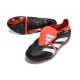 Botas Adidas Predator Elite Foldover Tongue FG Negro Blanco Rojo