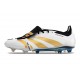 Botas Adidas Predator Elite Foldover Tongue FG Blanco Oro