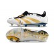 Botas Adidas Predator Elite Foldover Tongue FG Blanco Oro