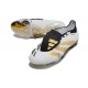 Botas Adidas Predator Elite Foldover Tongue FG Blanco Oro
