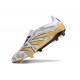 Botas Adidas Predator Elite Foldover Tongue FG Blanco Negro Oro