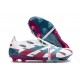 Botas Adidas Predator Elite Foldover Tongue FG Blanco Azul Rojo