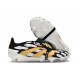 Botas Adidas Predator Elite Foldover Tongue FG Negro Blanco Oro