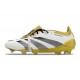 Botas Adidas Predator Elite Foldover Tongue FG Blanco Oro Plata