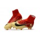 Zapatillas de fútbol Nike Mercurial Superfly V FG Para Hombre Rojo Amarillo Negro