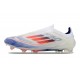 Zapatos de Fútbol adidas F50 Elite LL FG Ftwr Blanco Azul Lúcido Rojo