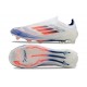 Zapatos de Fútbol adidas F50 Elite LL FG Ftwr Blanco Azul Lúcido Rojo