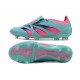 Botas Adidas Predator Elite Foldover Tongue FG Casi Azul Rosa Lúcido