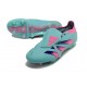 Botas Adidas Predator Elite Foldover Tongue FG Casi Azul Rosa Lúcido