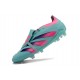 Botas Adidas Predator Elite Foldover Tongue FG Casi Azul Rosa Lúcido