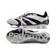 Botas Adidas Predator Elite Foldover Tongue FG Plata Negro