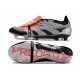 Botas Adidas Predator Elite Foldover Tongue FG Negro Gris Rojo