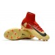 Zapatillas de fútbol Nike Mercurial Superfly V FG Para Hombre Rojo Amarillo Negro