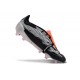 Botas Adidas Predator Elite Foldover Tongue FG Negro Gris Rojo