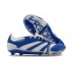 Botas Adidas Predator Elite Foldover Tongue FG Azul Blanco