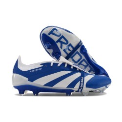 Botas Adidas Predator Elite Foldover Tongue FG Azul Blanco