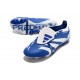 Botas Adidas Predator Elite Foldover Tongue FG Azul Blanco