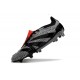 Botas Adidas Predator Elite Foldover Tongue FG Negro Gris Rojo