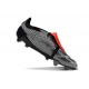 Botas Adidas Predator Elite Foldover Tongue FG Negro Gris Rojo