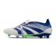 Botas Adidas Predator Elite Foldover Tongue FG Blanco Azul Verde