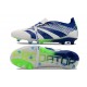 Botas Adidas Predator Elite Foldover Tongue FG Blanco Azul Verde