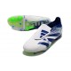 Botas Adidas Predator Elite Foldover Tongue FG Blanco Azul Verde