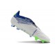 Botas Adidas Predator Elite Foldover Tongue FG Blanco Azul Verde