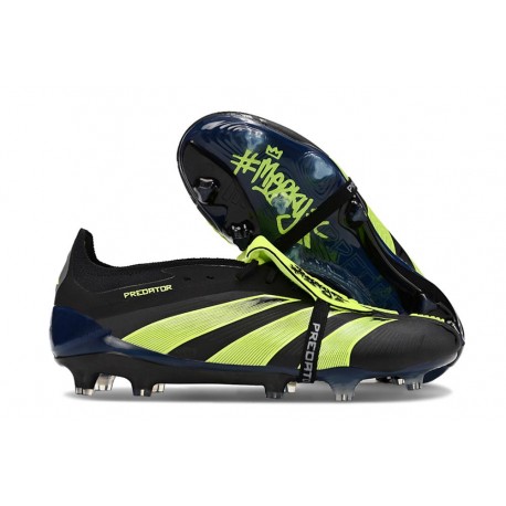 Botas Adidas Predator Elite Foldover Tongue FG Negro Verde