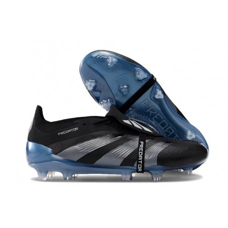 Botas Adidas Predator Elite Foldover Tongue FG Negro Azul