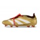 Botas Adidas Predator Elite Foldover Tongue FG Dorado Blanco Rojo