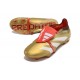 Botas Adidas Predator Elite Foldover Tongue FG Dorado Blanco Rojo