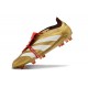 Botas Adidas Predator Elite Foldover Tongue FG Dorado Blanco Rojo