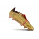 Botas Adidas Predator Elite Foldover Tongue FG Dorado Blanco Rojo