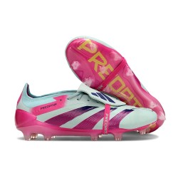 Botas Adidas Predator Elite Foldover Tongue FG Casi Azul Rosa