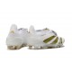 Botas Adidas Predator Elite Foldover Tongue FG Ftwr Blanco Dorado Met