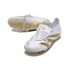 Botas Adidas Predator Elite Foldover Tongue FG Ftwr Blanco Dorado Met