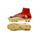 Zapatillas de fútbol Nike Mercurial Superfly V FG Para Hombre Rojo Amarillo Negro