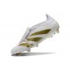 Botas Adidas Predator Elite Foldover Tongue FG Ftwr Blanco Dorado Met