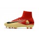 Zapatillas de fútbol Nike Mercurial Superfly V FG Para Hombre Rojo Amarillo Negro