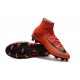 Nuevo Botas de fútbol Nike Mercurial Superfly 5 FG Rojo Negro
