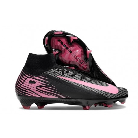 Botas Nike Mercurial Superfly 10 Elite FG Negro Rosa