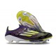 adidas F50 + Elite FG Morado Unity Blanco Limón Lúcido