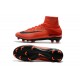 Nuevo Botas de fútbol Nike Mercurial Superfly 5 FG Rojo Negro