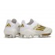 adidas F50 + Elite FG Ftwr Blanco Dorado Met